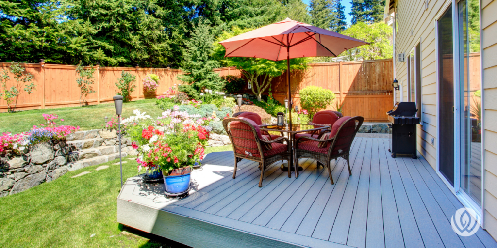 backyard deck