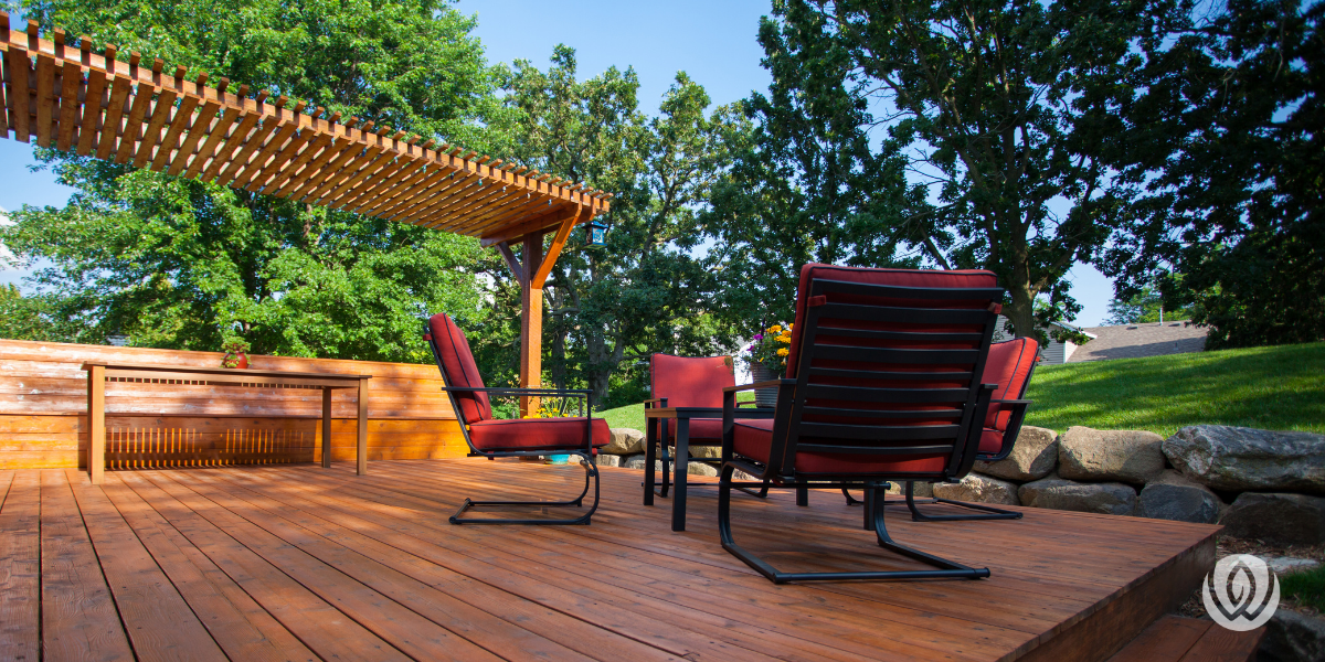 backyard deck
